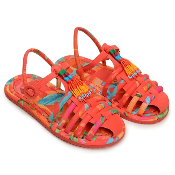 FARM Rio Shoes - FARM Rio Tropical Tube Strap Sandal